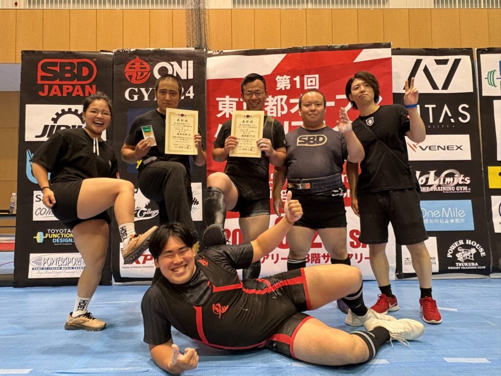 優勝/入賞多数と最強の男誕生！2025年東京都オープンパワーリフティング大会結果